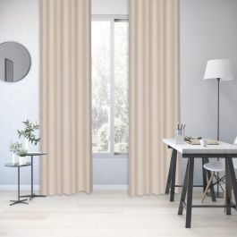 CURTAIN ALYCIA BLACKOUT ECRU 140X280 CM WITH EYELETS