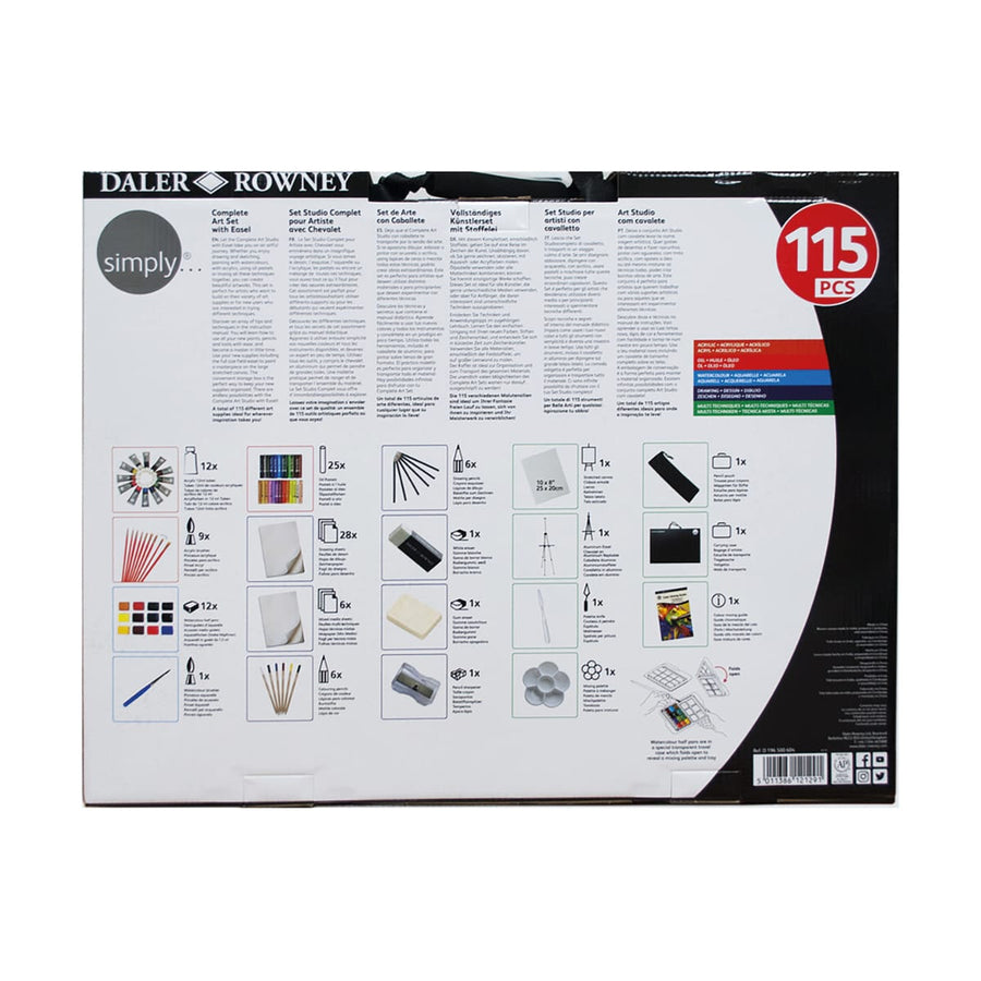 Bricocenter FINE ARTS SET 115 PIECES