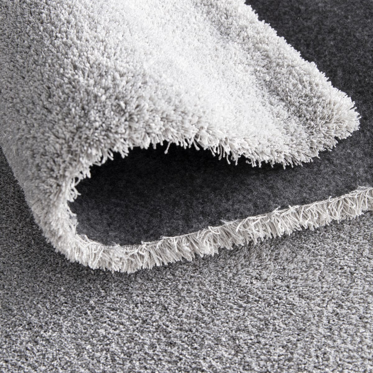 GREY TONY SHAGGY CARPET 160X230 CM POLYESTER