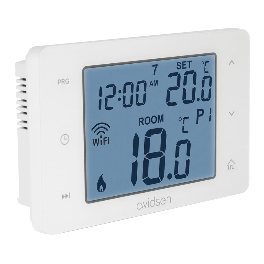 Bricocenter HOMEFLOW W WEEKLY WIFI CHRONOTHERMOSTAT COMPATIBLE WITH VOICE ASSISTANTS