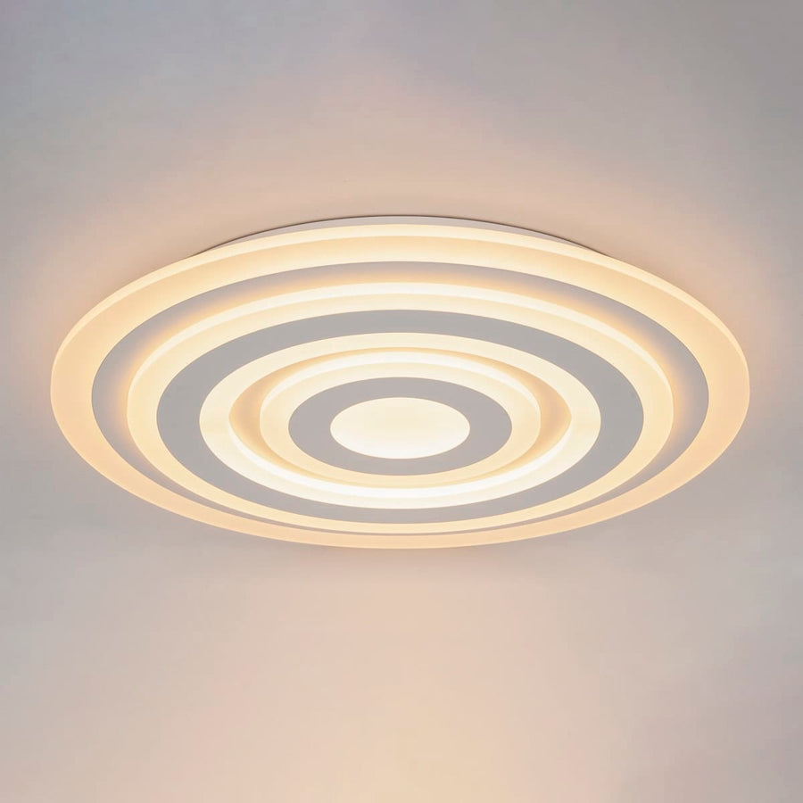 Bricocenter REGALIS METAL CEILING LAMP WHITE D50 LED 4000LM NATURAL LIGHT