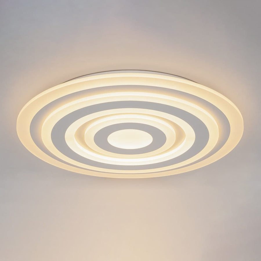 Bricocenter REGALIS METAL CEILING LAMP WHITE D50 LED 4000LM NATURAL LIGHT