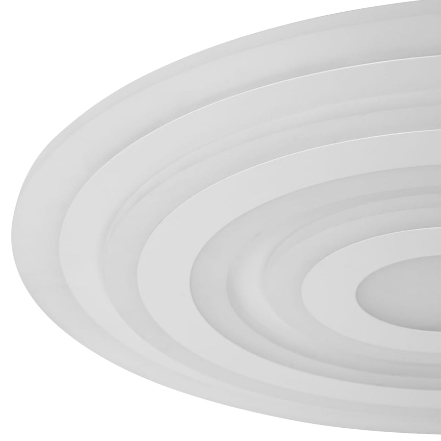 Bricocenter REGALIS METAL CEILING LAMP WHITE D50 LED 4000LM NATURAL LIGHT