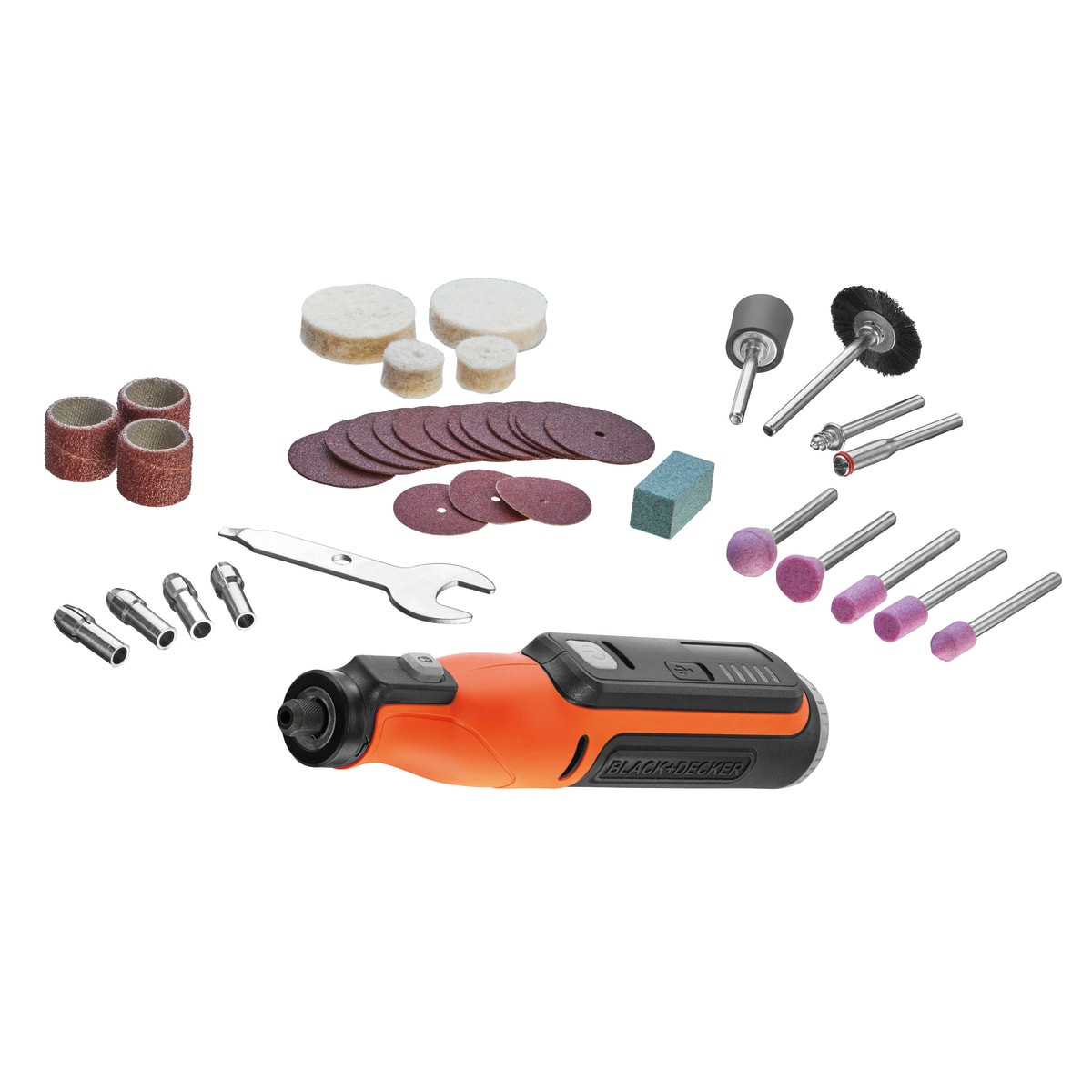 BLACK+DECKER 7.2V ROTARY MINI-TOOL WITH ACCESSORIES