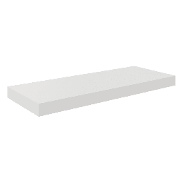 TAMBURED TABLE W60xD23xH3.8CM WHITE COLOUR