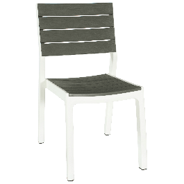 HARMONY KETER STACKABLE CHAIR WOOD-LIKE RESIN 60X47XH86