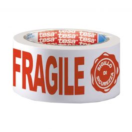 FRAGILE PACKAGING TAPE 50MMX66MT