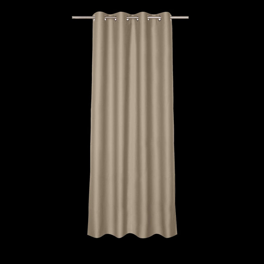 Bricocenter ALYCIA BLACKOUT CURTAIN DOVE GREY 140X280 CM WITH EYELETS