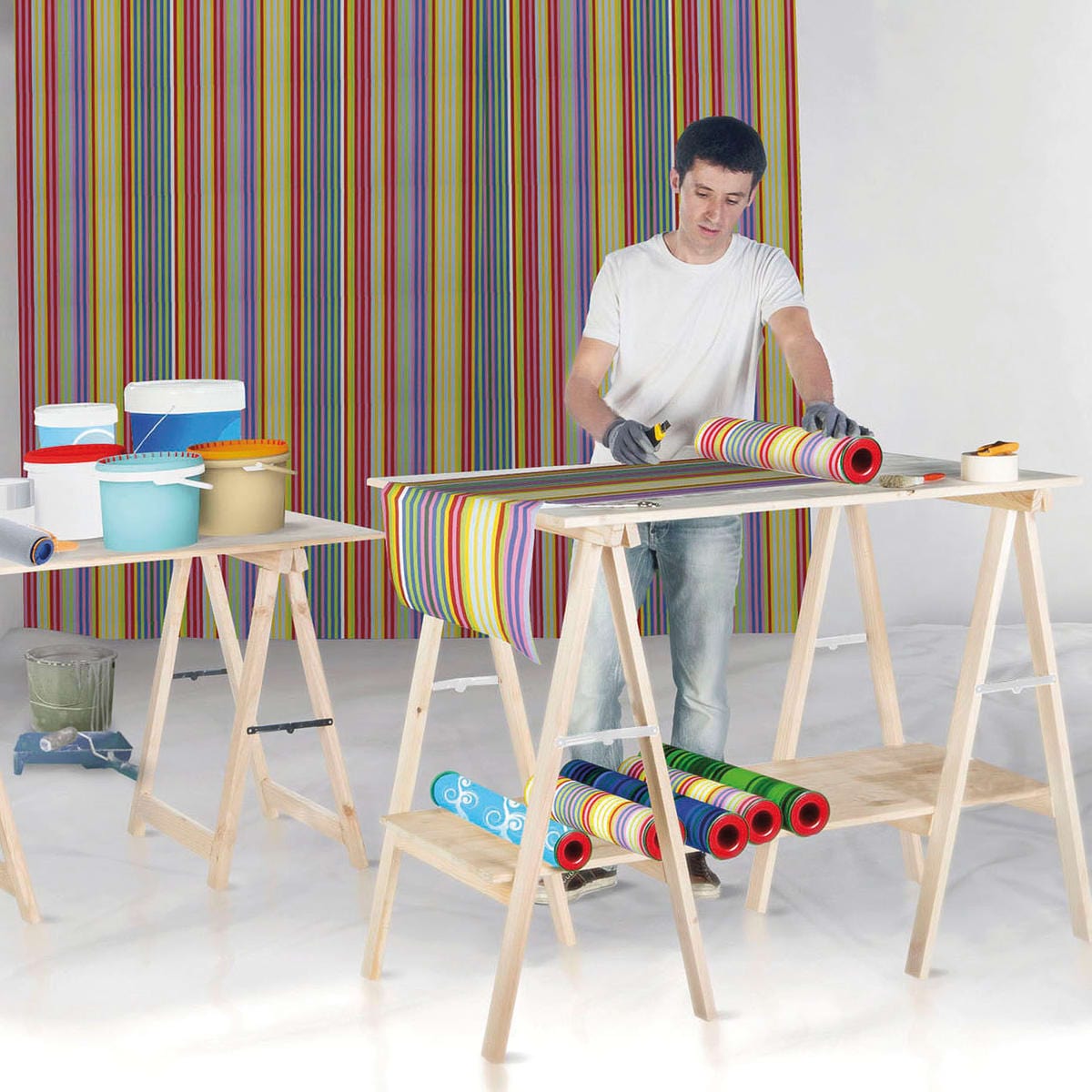 Bricocenter CAVALLETTO PINO ALTO 100X75X45