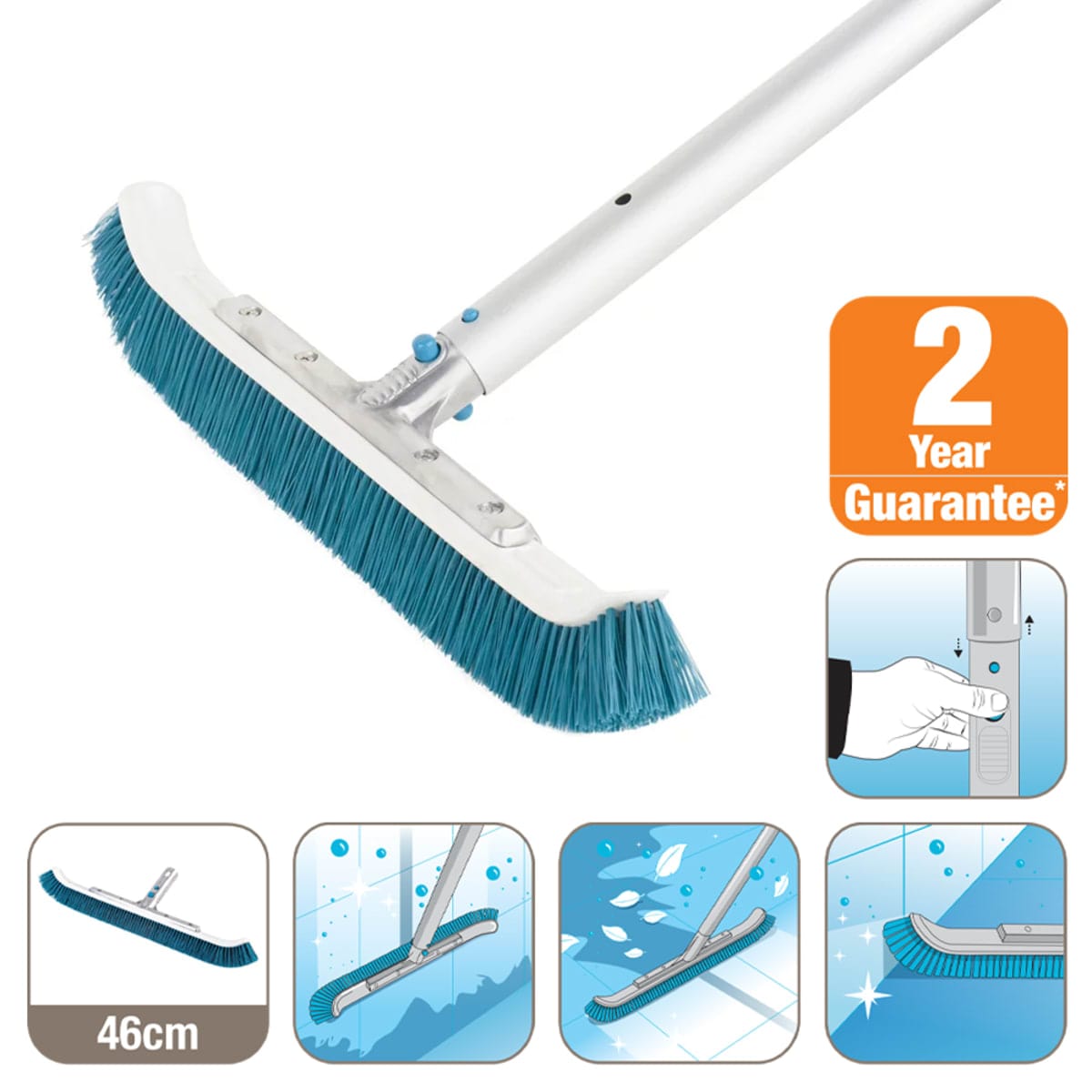 Bricocenter 45 CM POOL BRUSH