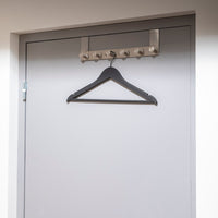 SET OF 4 SPACEO BLACK NON-SLIP HANGERS