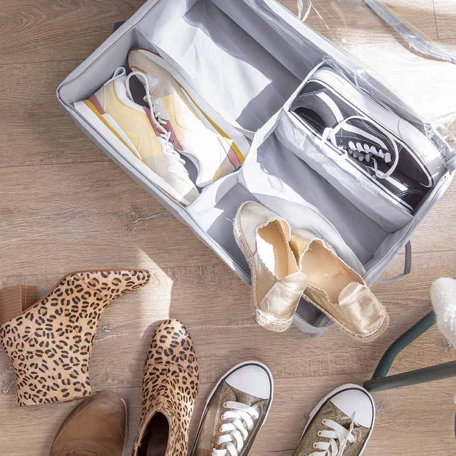 Bricocenter SHOE CASE 56X36X16 CM SPACEO TNT GREY