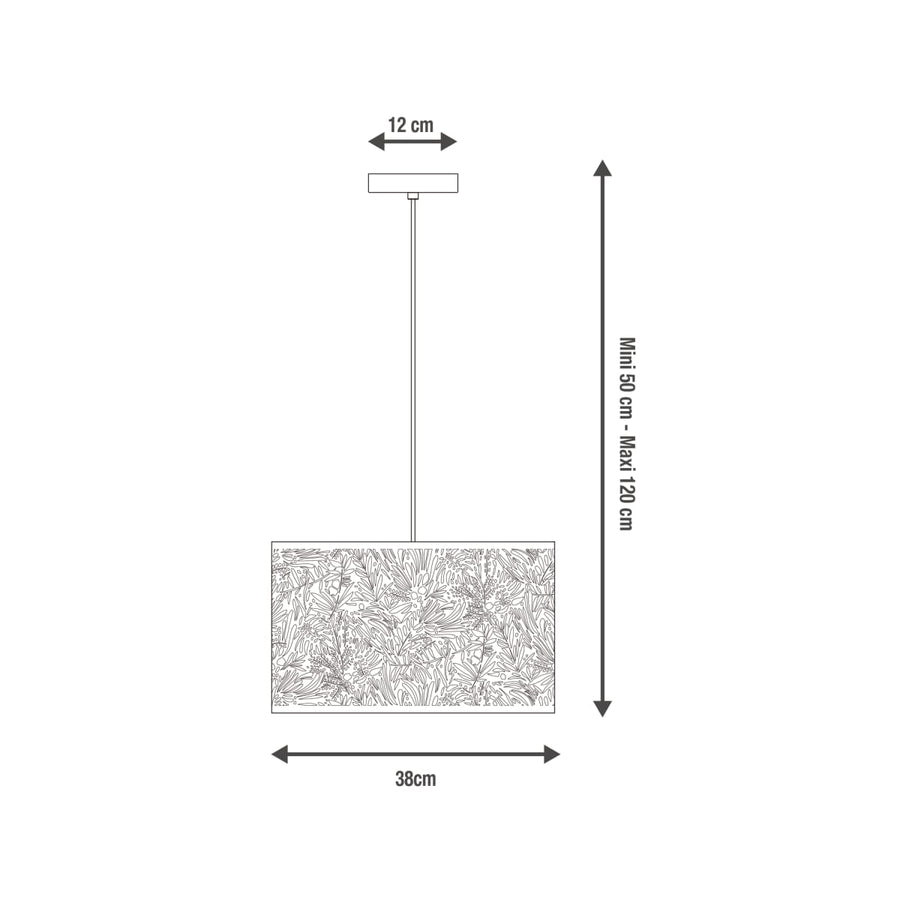Bricocenter FRELLA METAL CHANDELIER WHITE D38 E27=60W