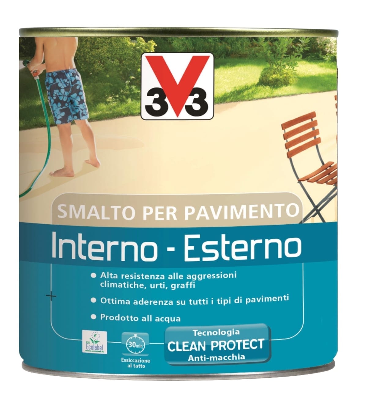 Bricocenter INTERIOR/EXTERIOR FLOOR ENAMEL BRICK 500 ML