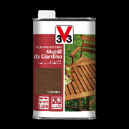 PROTECTIVE OIL FOR WOODEN GARDEN FURNITURE SOLVENT-BASED TECK MIELE V33 1 LITRE