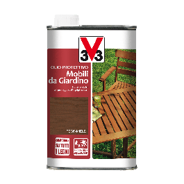 PROTECTIVE OIL FOR WOODEN GARDEN FURNITURE SOLVENT-BASED TECK MIELE V33 1 LITRE