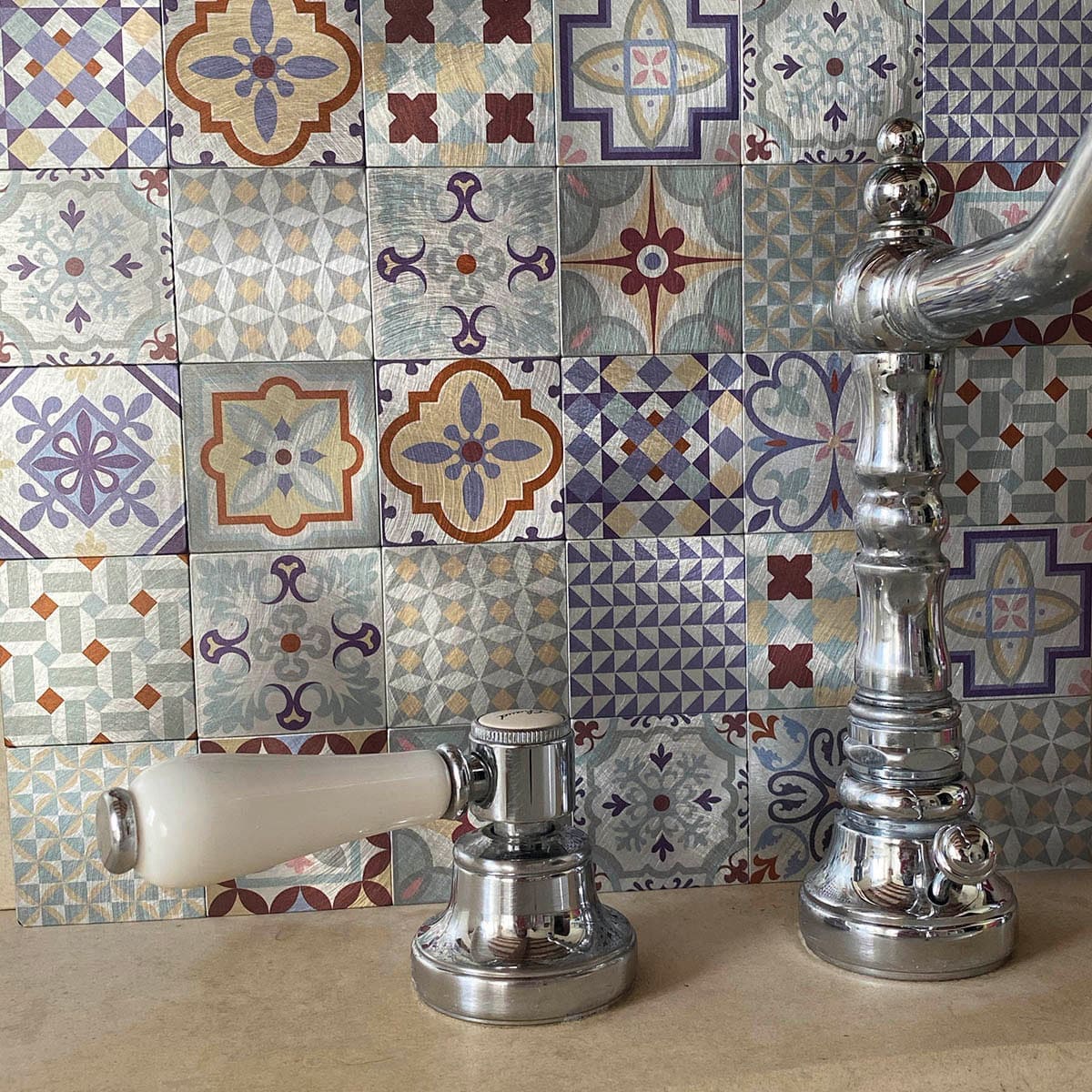 Bricocenter MOSAICO ADESIVO 30X30  LVT ENNA 4PZ