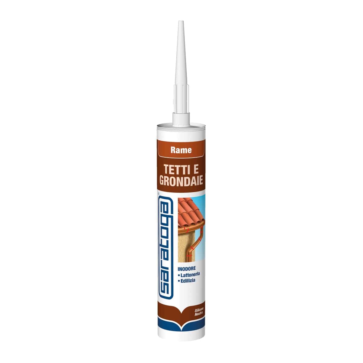 Bricocenter SILICONE FOR EXTERNAL METAL COPPER 280ML