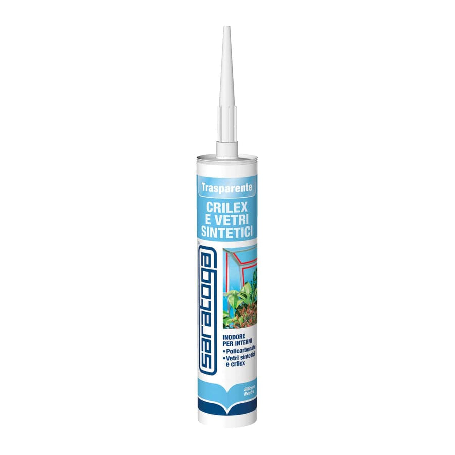 Bricocenter SILICONE FOR PLASTIC METAL TRANSP 280ML