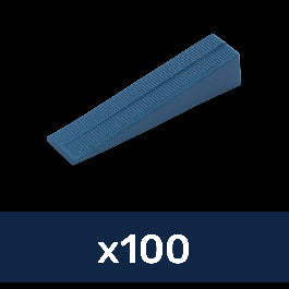 100 TWO LEVELING WEDGES