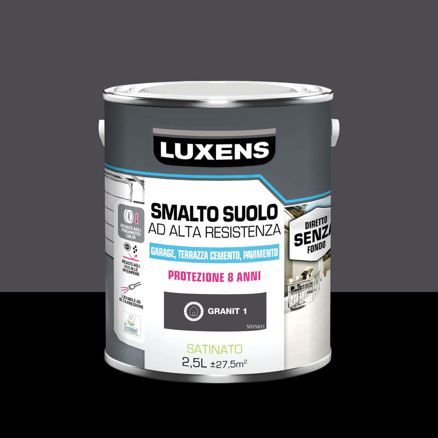 Bricocenter GARAGE FLOOR ENAMEL 2.5 L GREY GRANITE 1 LUXENS