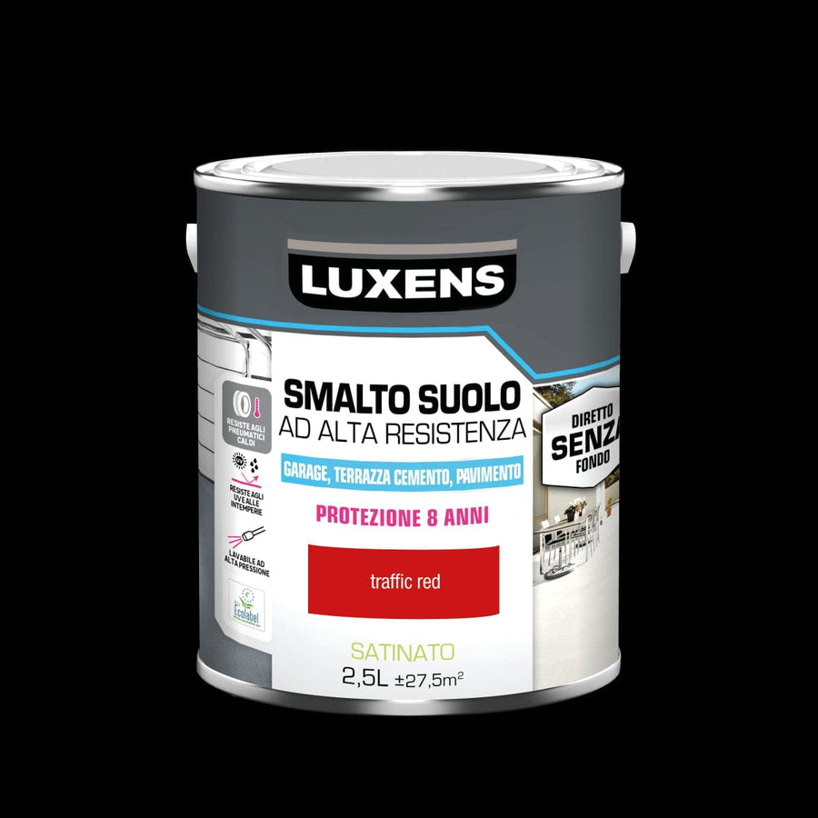Bricocenter GARAGE FLOOR ENAMEL 2.5 L RED LUXENS