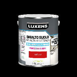 GARAGE FLOOR ENAMEL 2.5 L RED LUXENS