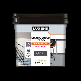 LUXENS GRANITE SATIN INTERIOR FLOOR ENAMEL 1 L 0.75