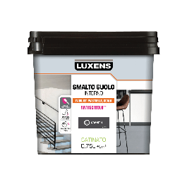 LUXENS GRANITE SATIN INTERIOR FLOOR ENAMEL 1 L 0.75