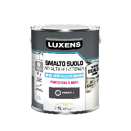 GARAGE FLOOR ENAMEL 2.5 L GREY GRANITE 1 LUXENS