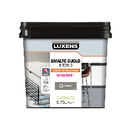 LUXENS FOSSIL SATIN INTERIOR FLOOR ENAMEL 3 L 0.75