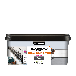 LUXENS GRANITE SATIN INTERIOR FLOOR ENAMEL 1 L 2.5