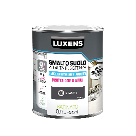 GRANITE GREY GARAGE FLOOR ENAMEL 1 LUXENS 500ML