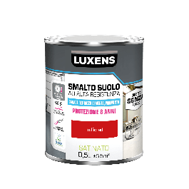 LUXENS RED GARAGE FLOOR ENAMEL 500ML