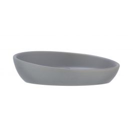 SOAP DISH SERIES BADI CERAMIC GREY