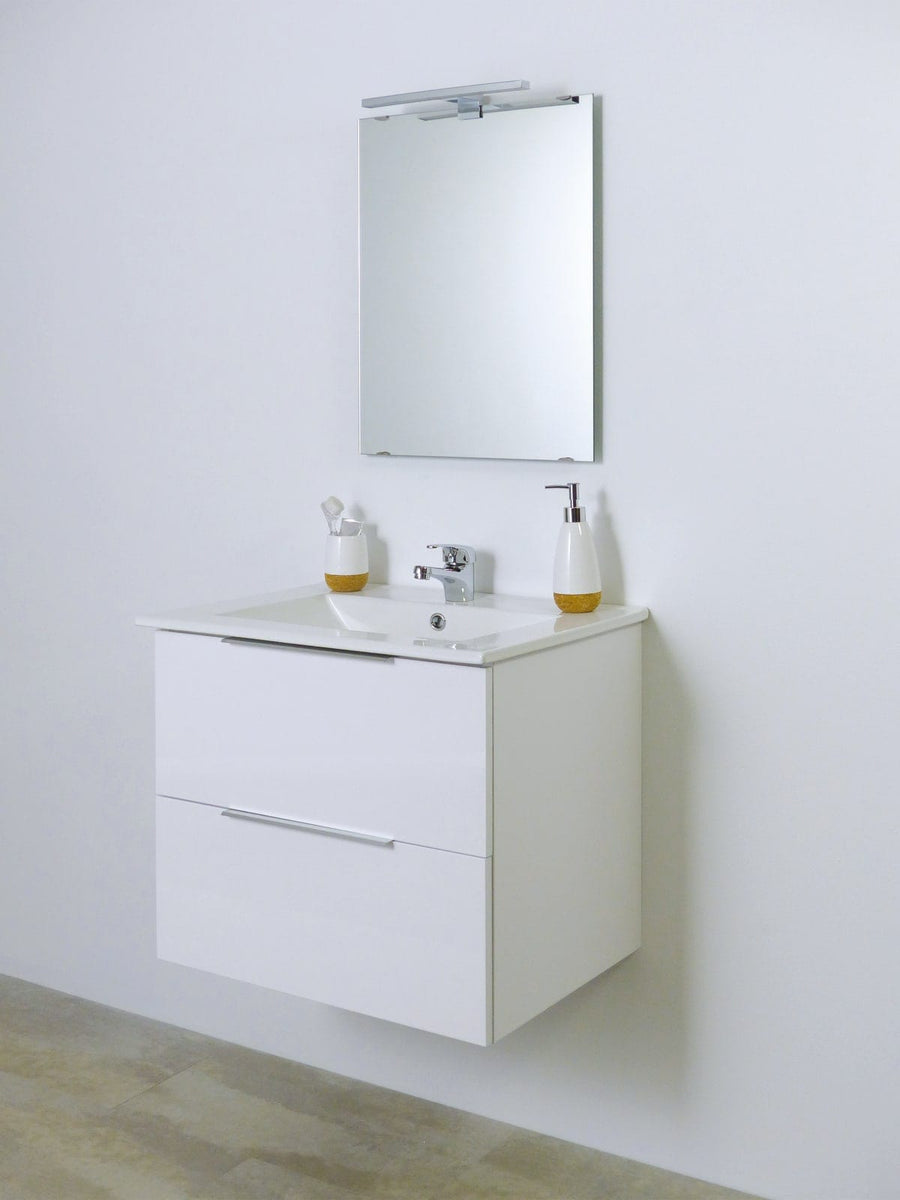 Bricocenter ESSENTIAL BASE UNIT 2 DRAWERS L 60CM H 53CM WHITE