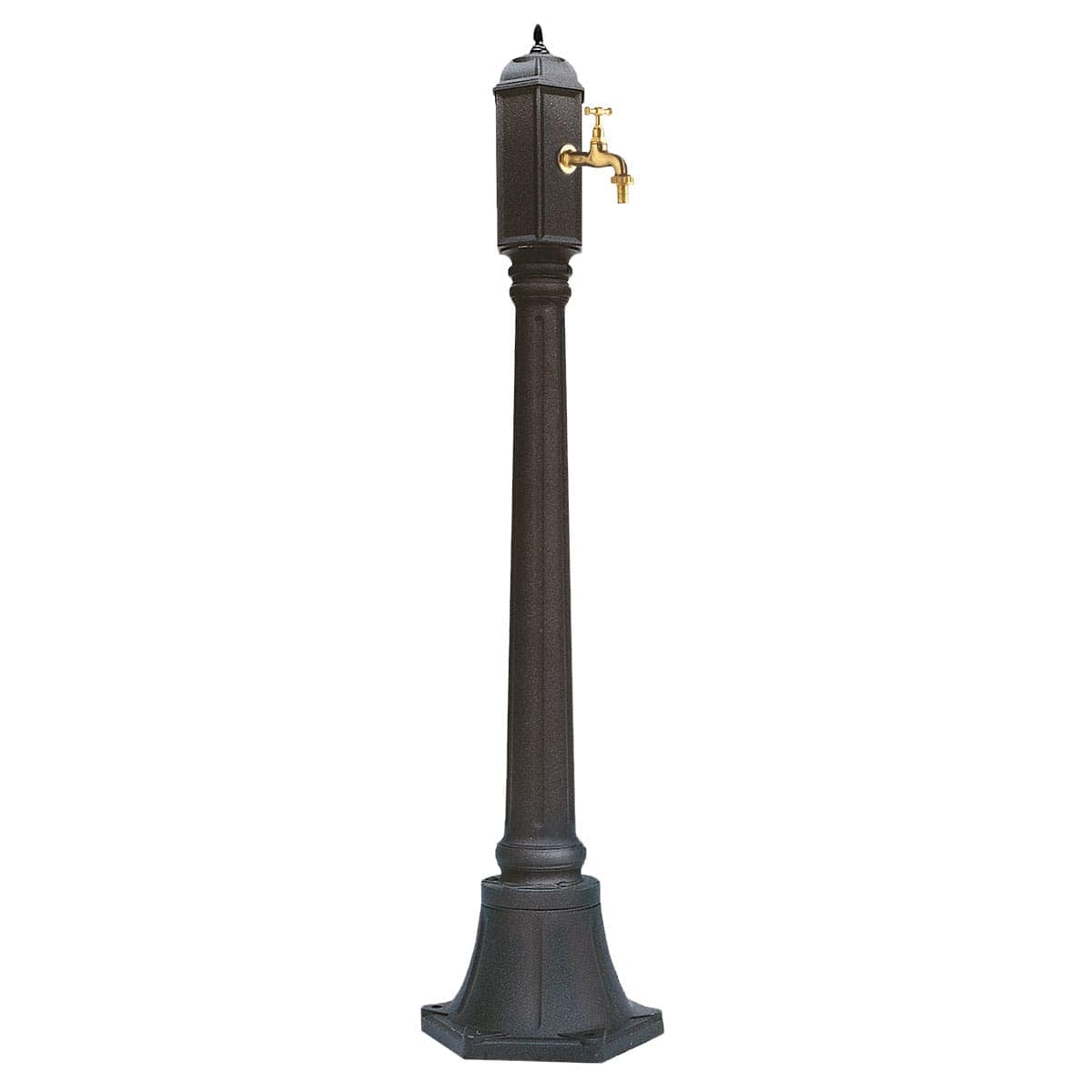 Bricocenter FONTANA GINA COMPLEA DI RUBINETTO E RACCORDERIA INTERNA 24X24 H.95 ANTRACITE