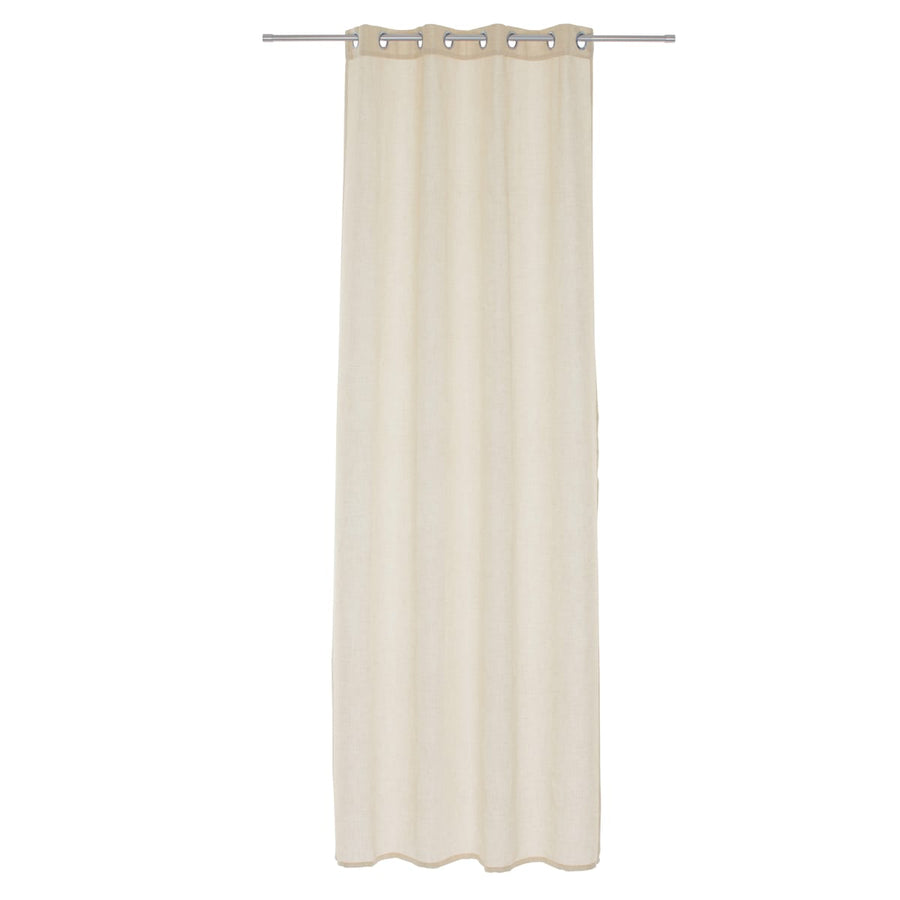 Bricocenter CHARLY ECRU OPAQUE CURTAIN 140X280 WITH EYELETS