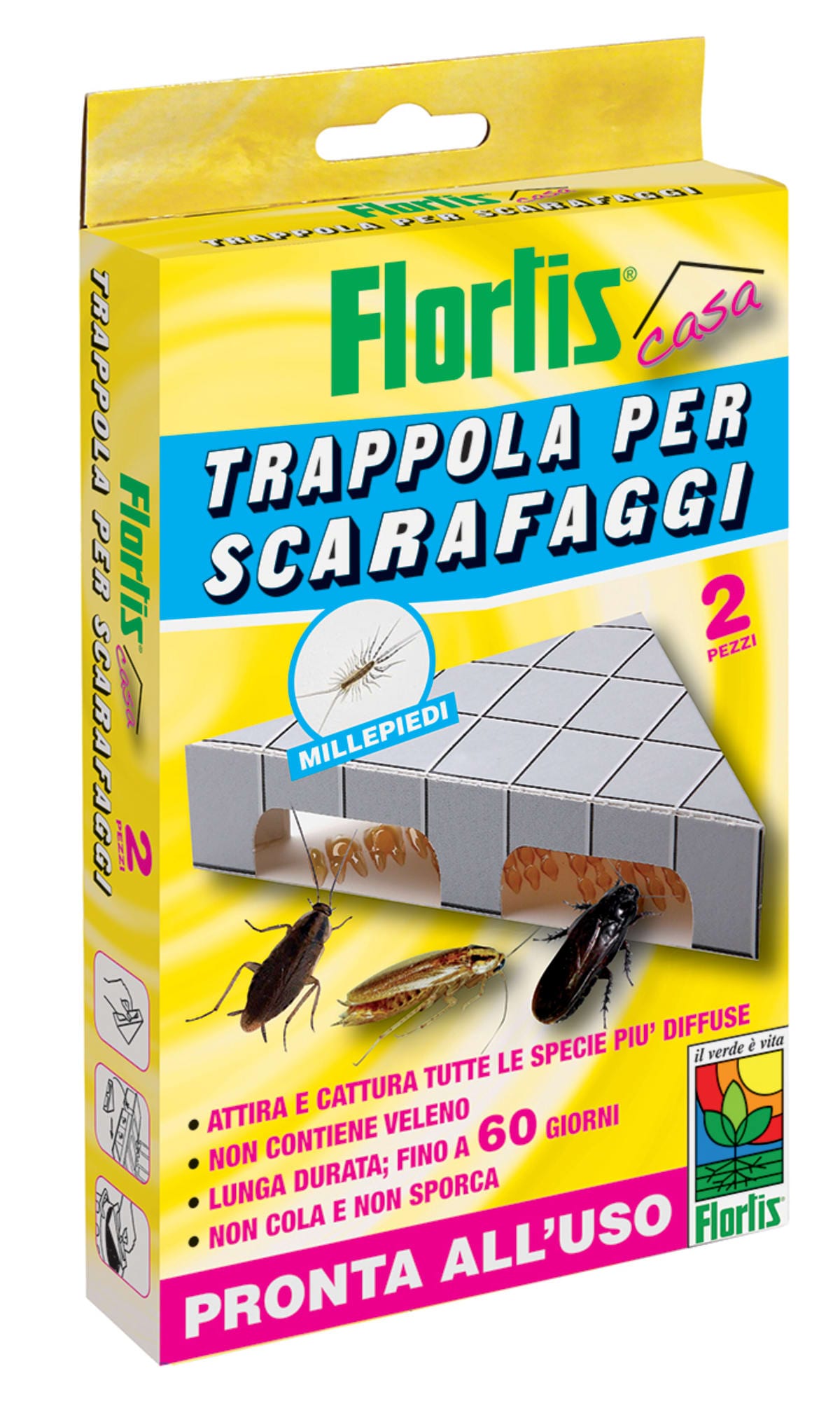 Bricocenter TRIANGULAR COCKROACH TRAP 2 PIECES
