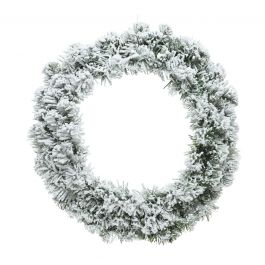 SNOWY WREATH DIAM. 50CM