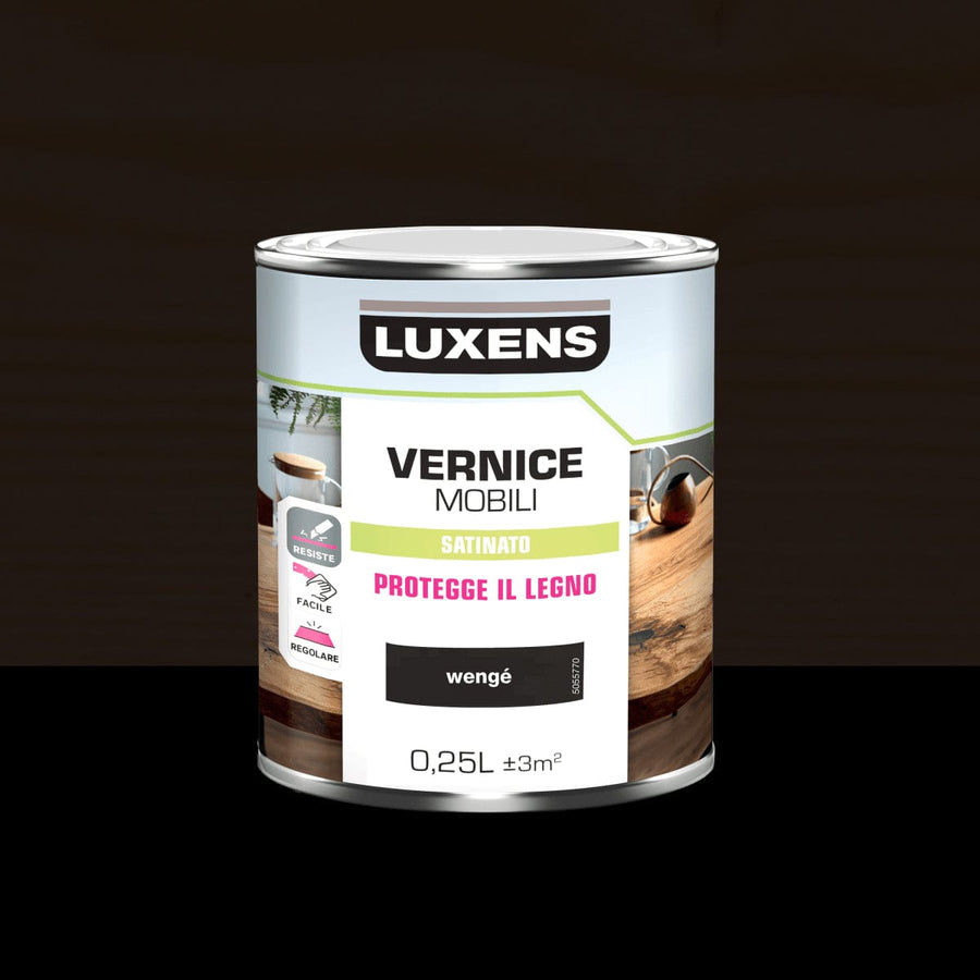 Bricocenter BRUSHED WENGE WOOD VARNISH 0.25 L LUXENS