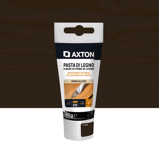 Axton wood filler paste, wenge, 60g