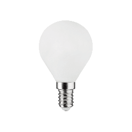 LED BULB E14=60W FROSTED SPHERE WARM LIGHT