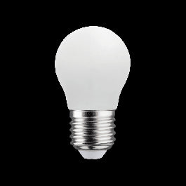 LED BULB E27 =40W FROSTED SPHERE NATURAL LIGHT