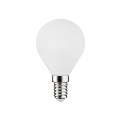 LED BULB E14=60W FROSTED SPHERE NATURAL LIGHT