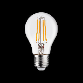 LED BULB E27=40W DROP TRANSPARENT WARM LIGHT