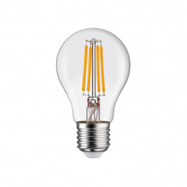 LED BULB E27=75W DROP TRANSPARENT WARM LIGHT