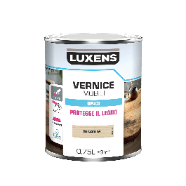 MATT COLOURLESS WOOD VARNISH 0.75 L LUXENS