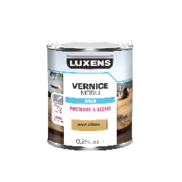 WOOD VARNISH LIGHT WALNUT MATT 0.25 L LUXENS