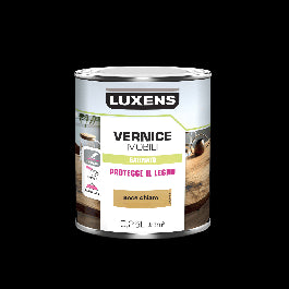 WOOD VARNISH LIGHT WALNUT SATIN 0.25 L LUXENS